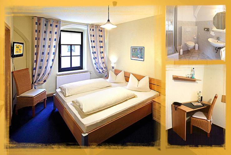 Hotel-Pension Zum Markt 톨거우 외부 사진